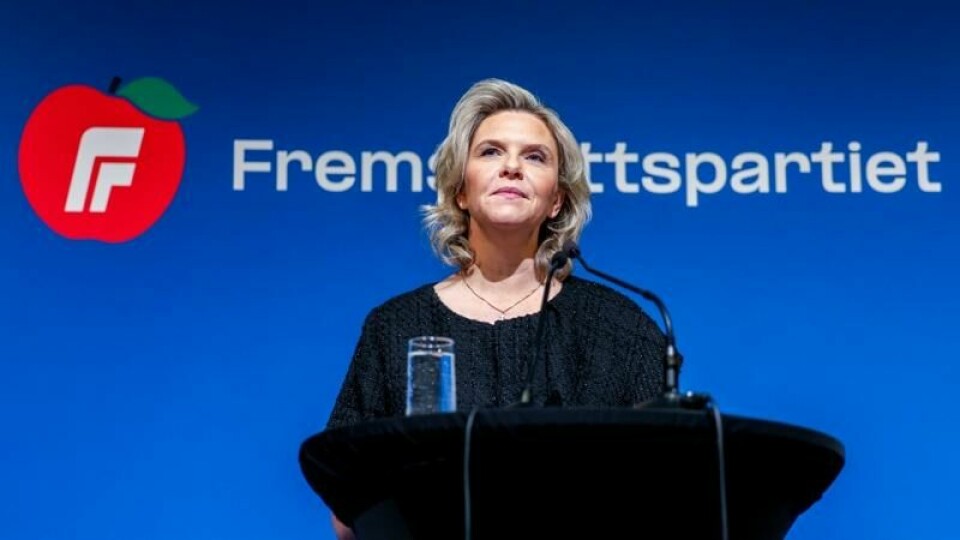 Sylvi Listhaug og Frp har svevd høyt på målingene i høst.