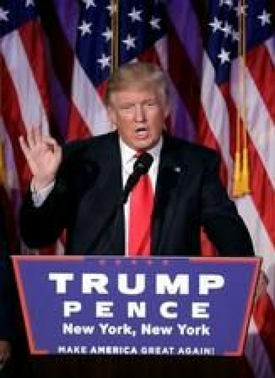 Donald Trump sliter med et dårlig rykte blant flere europeere. Donald Trump sliter med et dårlig rykte blant flere europeere. Foto: John Locher / AP