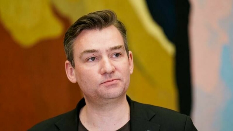 Henrik Asheim mener det er på sin plass at Høyre feirer kuttet i kravet til egenkapital. Henrik Asheim mener det er på sin plass at Høyre feirer kuttet i kravet til egenkapital. Foto: Fredrik Varfjell / NTB