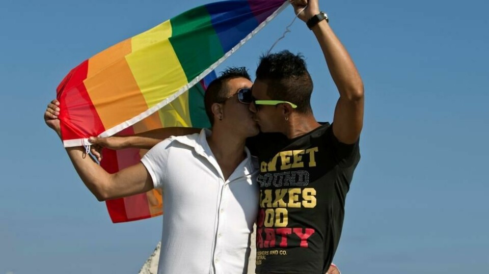 Madrid er verdens homohovedstad i 2017, noe som vil bli meget lønnsomt for den spanske hovedstaden. Foto: AP Photo/Franklin Reyes)