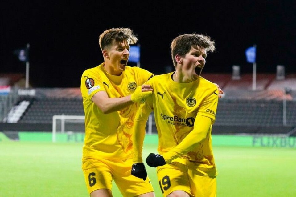 Sondre Brunstad Fet ble matchvinner for Bodø/Glimt mot Twente i europaligaen.