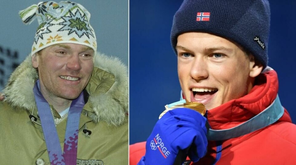 Vladimir Smirnov ber Johannes Høsflot Klæbo om å bruke hodet.