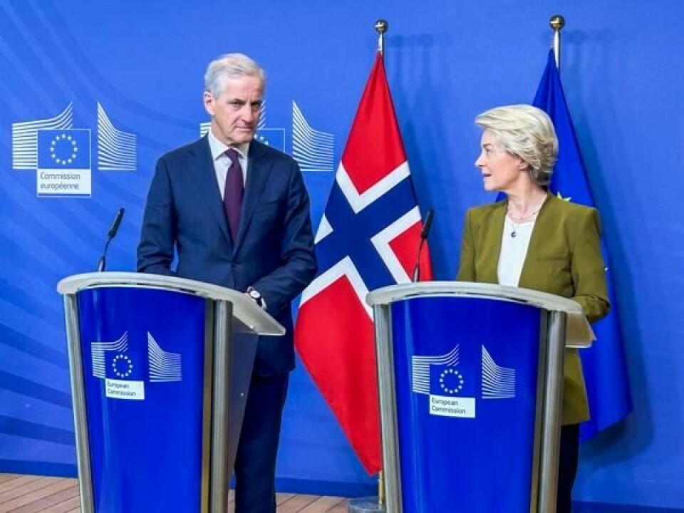 Toll er tema når statsminister Jonas Gahr Støre møter EU-kommisjonens president Ursula von der Leyen mandag.