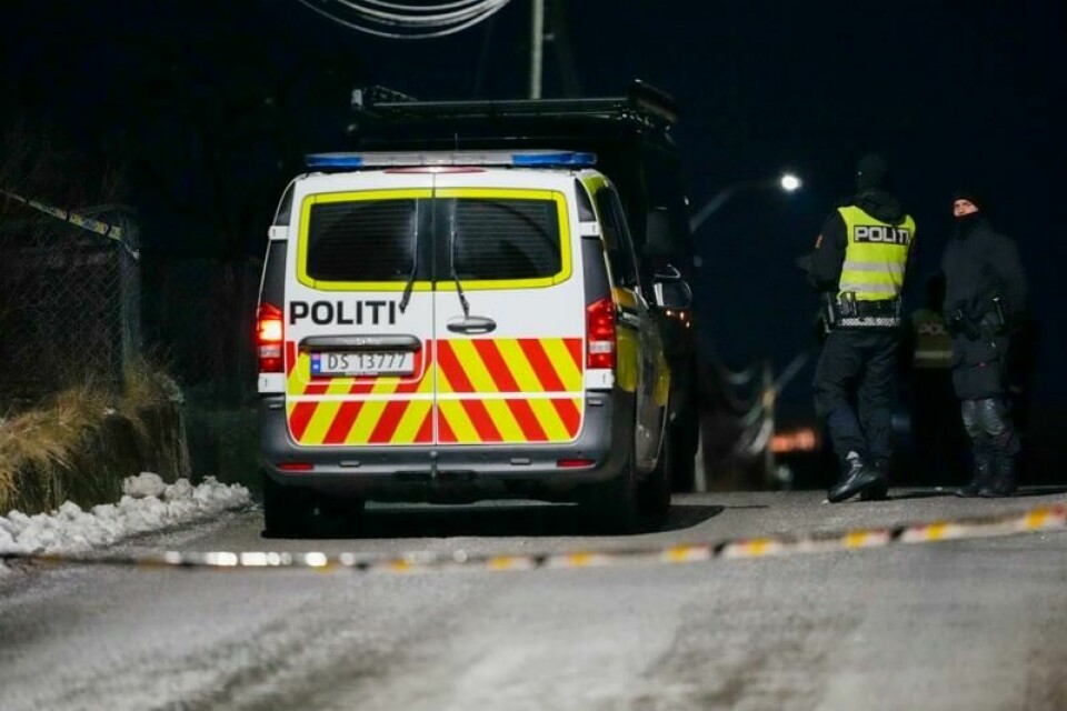 Drapet skjedde i Ski lørdag ettermiddag.