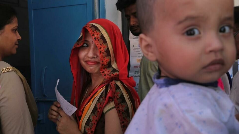 Bildet viser en liten jente i Rajasthan i India. Jenta er ikke tilknyttet saken.