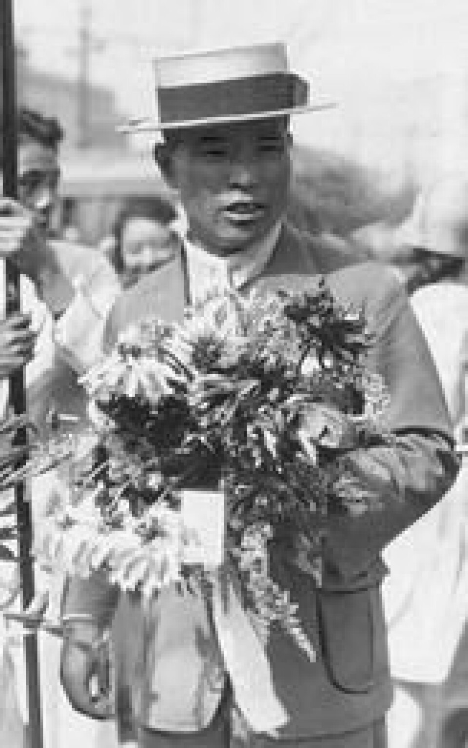 Shiso Kanaguri, fotografert under et idrettsstevne i 1924. Foto: Wikimedia Shiso Kanaguri, fotografert under et idrettsstevne i 1924. Foto: Wikimedia