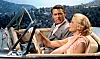 Den 14. september 1982 ble Grace Kelly drept i en bilulykke i Monaco, angivelig på den samme veien hun «kjører» på i filmen «Tyv fanger tyv» med motspiller Cary Grant. Foto: MGM
