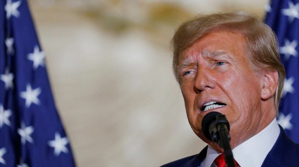 Nyheten kom overraskende på Donald Trump.