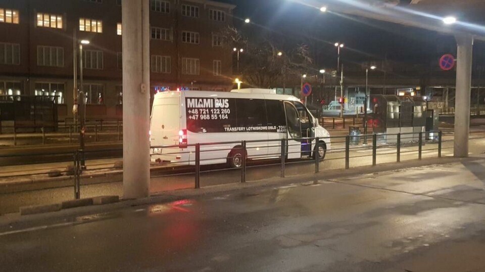 Miami bus er navnet på bussene selskapet Polish- and Norwegian Services bruker til å kjøre mellom Oslo, Torp og Horten.