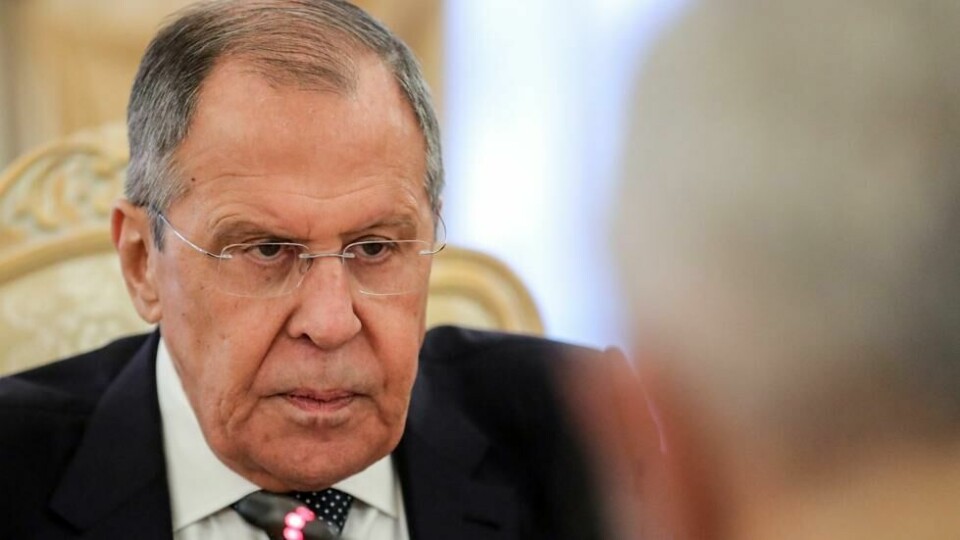 Russlands utenriksminister Sergej Lavrov. Russlands utenriksminister Sergej Lavrov. Foto: Maxim Shipenkov / AP/NTB