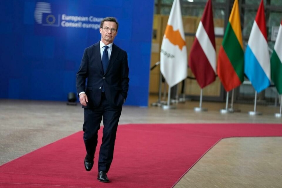 Sveriges statsminister Ulf Kristersson må fortsatt vente på at landet får innpass i Nato. Nå har omsider Tyrkia gitt tommel opp, men det er langt fra sikkert at Ungarn ikke kommer med sin egen ønskeliste, tross lovnader om fortgang. Foto: AP / NTB Sveriges statsminister Ulf Kristersson må fortsatt vente på at landet får innpass i Nato. Nå har omsider Tyrkia gitt tommel opp, men det er langt fra sikkert at Ungarn ikke kommer med sin egen ønskeliste, tross lovnader om fortgang. Foto: AP / NTB Foto: NTB