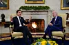 USAs president Joe Biden møtte tirsdag Nederlands statsminister Mark Rutte i Det hvite hus i Washington. Der lovet Rutte at Nederland vil slutte seg til det amerikansk-tyske initiativet for å sende Patriot-batterier til Ukraina. Foto: Carolyn Kaster / AP