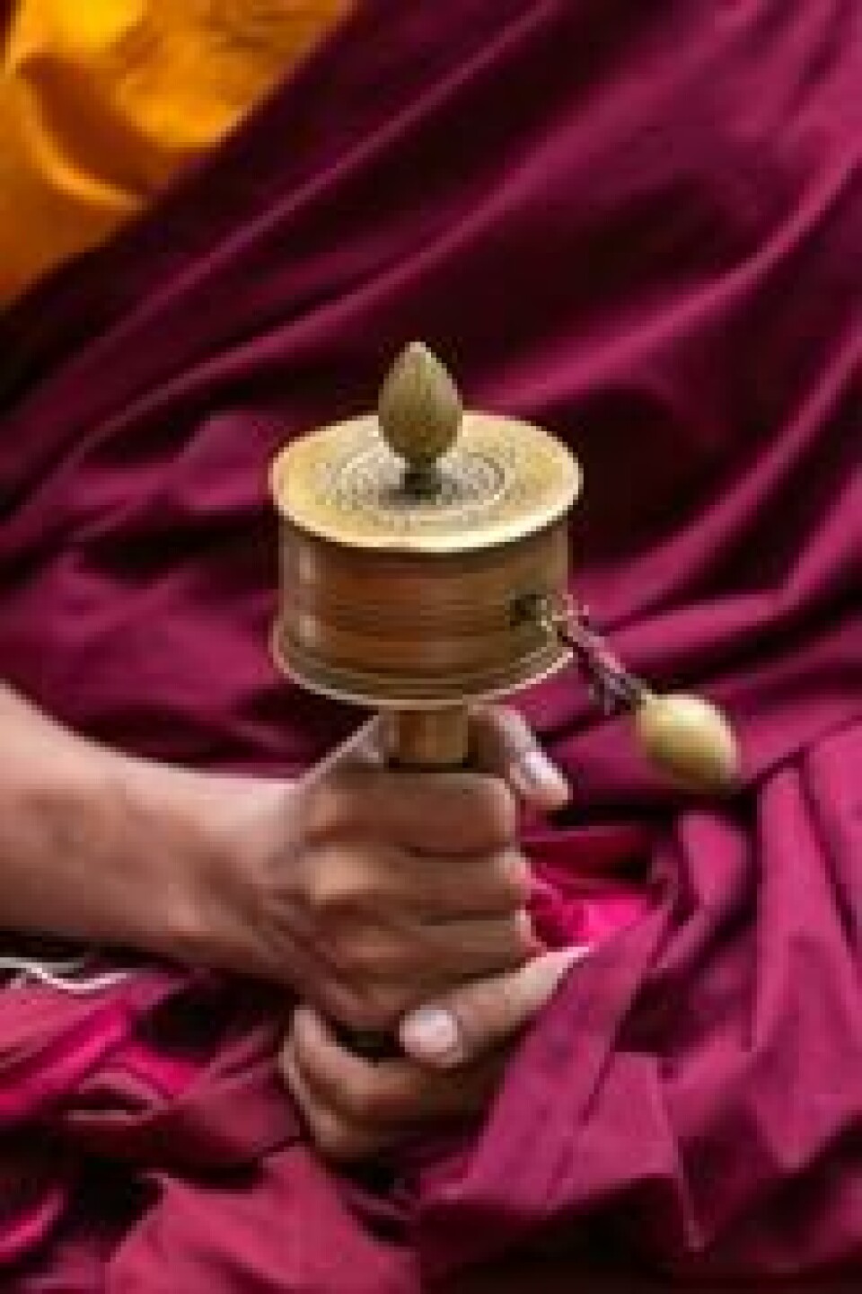 Tibetansk bønnehjul. NTB Scanpix / Shutterstock Tibetansk bønnehjul. NTB Scanpix / Shutterstock