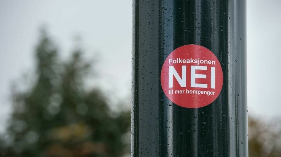 Partiet Folkeaksjonen nei til mer bompenger har satt sitt preg på bomstasjonene på Nord-Jæren.