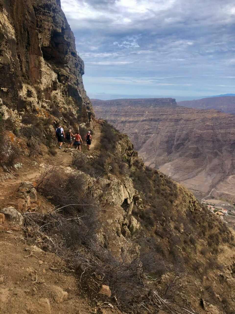 Fotturer er også en sosial aktivitet mens man nyter sol og varme på Gran Canaria. Fotturer er også en sosial aktivitet mens man nyter sol og varme på Gran Canaria. Foto: Tore Ulabrand Johansen