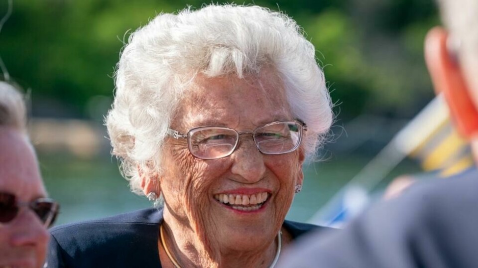 Prinsesse Astrid, fru Ferner, i 2019. Lørdag trakk hun fram innsatsen Norges Handikapforbund har gjort for å bedre situasjonen til de funksjonshemmede.