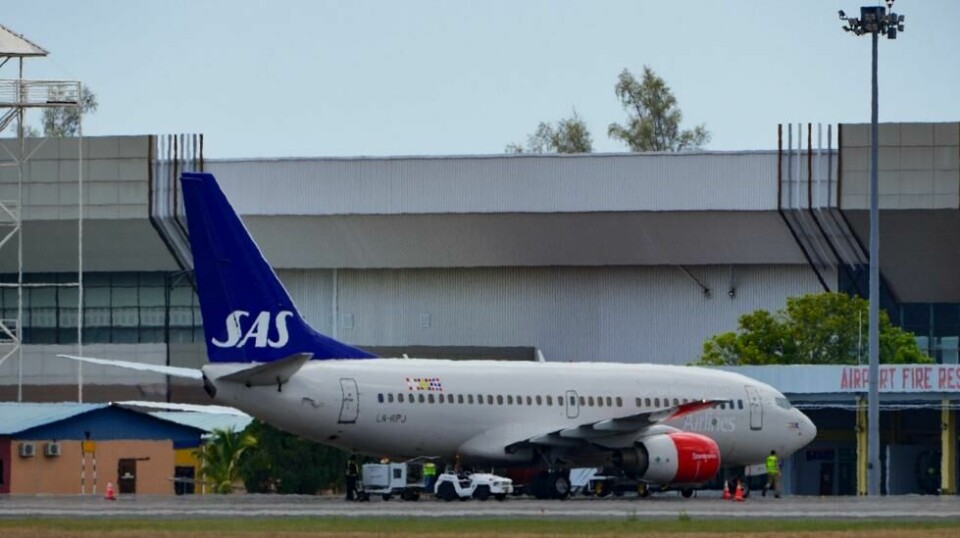 SAS' medisinske evakueringsfly skal frakte kongen hjem etter at han er innlagt med en infeksjon på sykehus i Malaysia. Hvem som betaler regningen, er ikke kjent. Foto: Vincent Thian/AP Photo/NTB.
