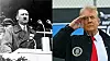 Adolf Hitler anno 1936 og Donald Trump anno 2025. Foto: NTB