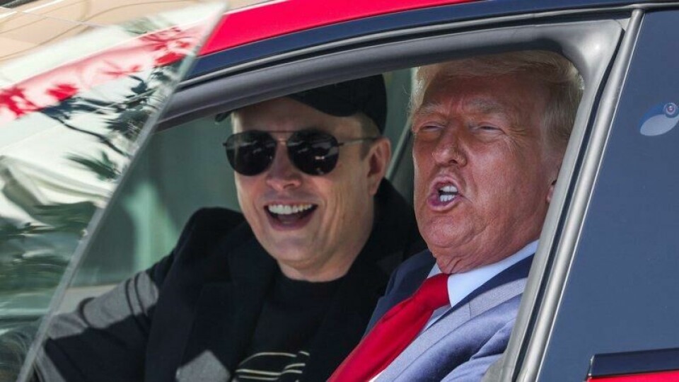 Donald Trump har satt tek-milliardæren Elon Musk til å kutte i det føderale byråkratiet i USA. Donald Trump har satt tek-milliardæren Elon Musk til å kutte i det føderale byråkratiet i USA. Foto: Kevin Lamarque / Reuters / NTB