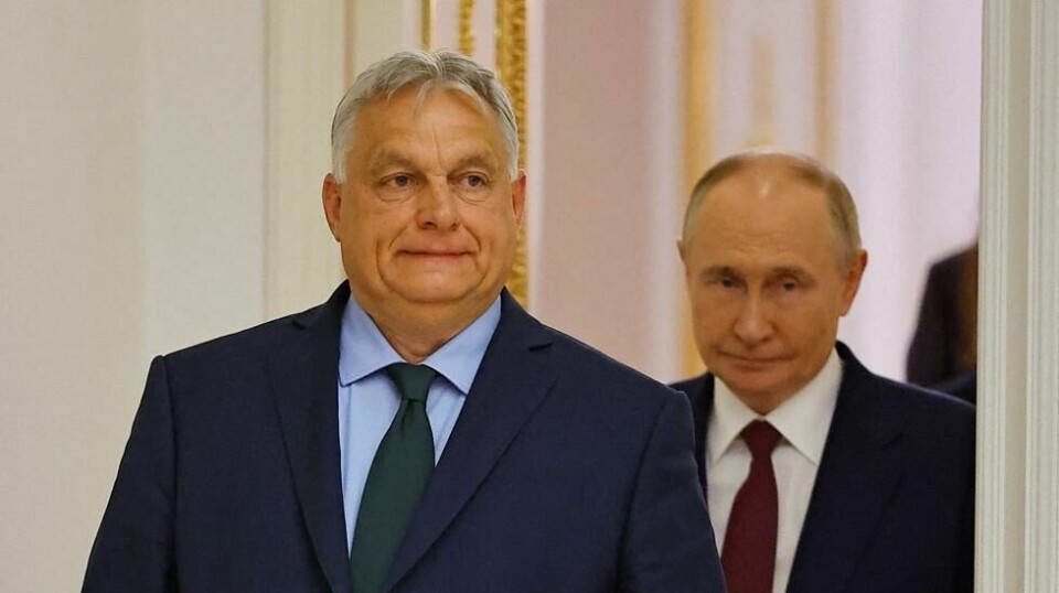 Ungarns statsminister Viktor Orban møtte Russlands president Vladimir Putin torsdag.