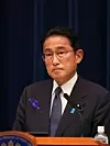 Japans statsminister Fumio Kishida. Foto: AP / NTB