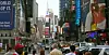 VEIKRYSS: Times Square i New York er folksom nær sagt til alle døgnets tider. (Foto: Bjørn Moholdt)