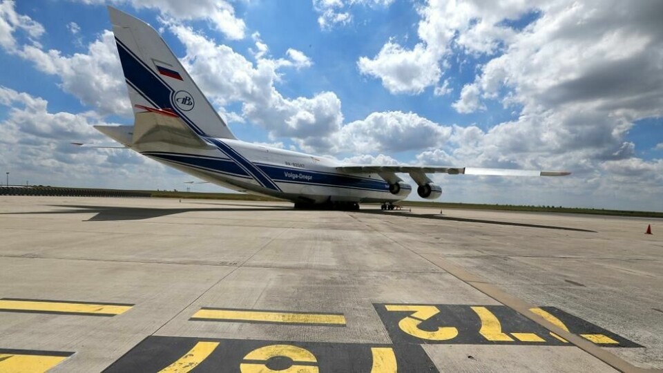 Fraktfly av typen Antonov 124, tilhørende Russland, skal angivelig ha blitt observert i Kina. Fraktfly av typen Antonov 124, tilhørende Russland, skal angivelig ha blitt observert i Kina. Foto: Francois Nascimbeni / AFP/NTB