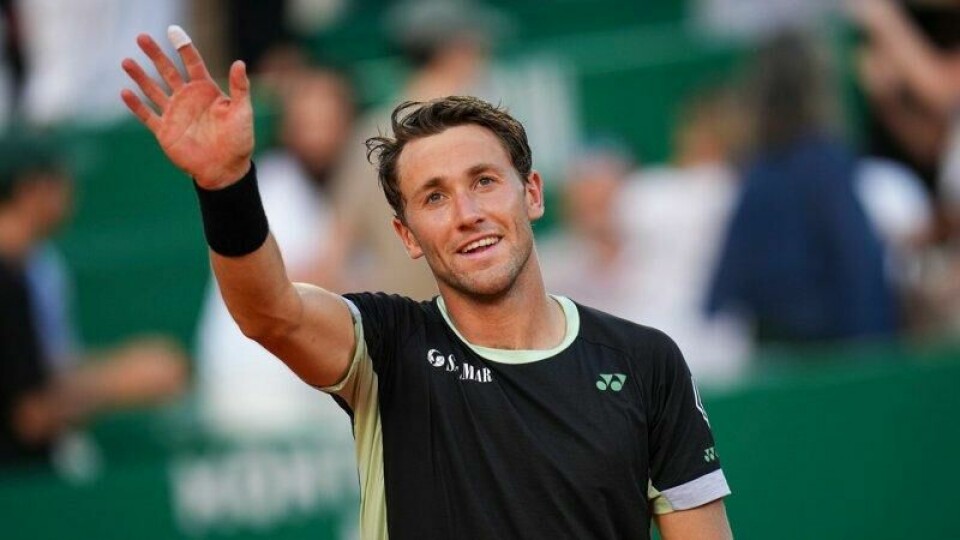 Casper Ruud fikk en god start på den europeiske grussesongen med klar seier over Roberto Bautista-Agut. Bildet er fra fjorårets turnering.