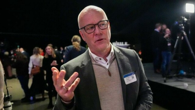 Thor Gjermund Eriksen, her under NHOs årskonferanse i januar.