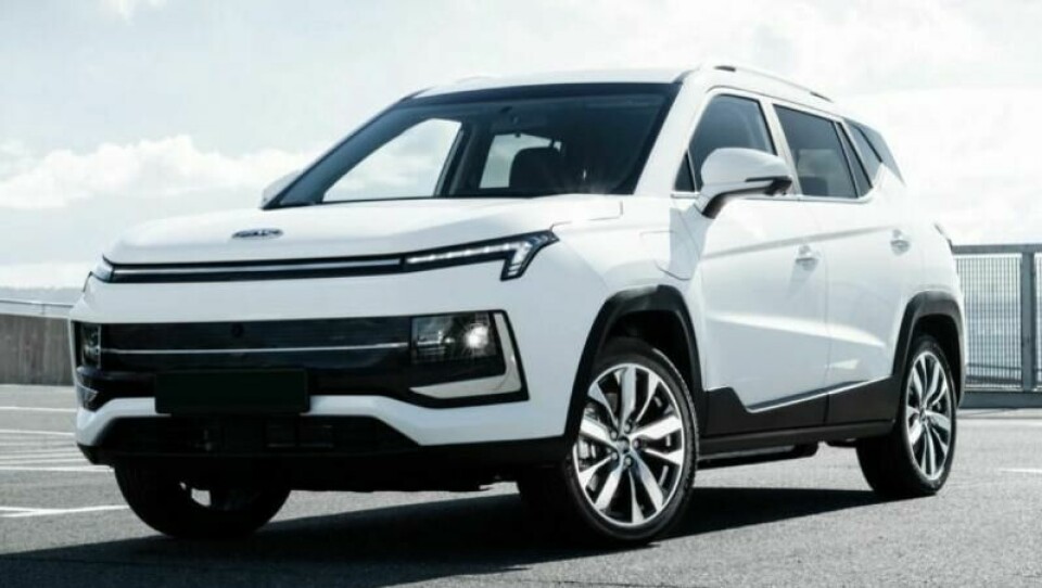 JAC e-JS4. JAC e-JS4. Foto: Broom