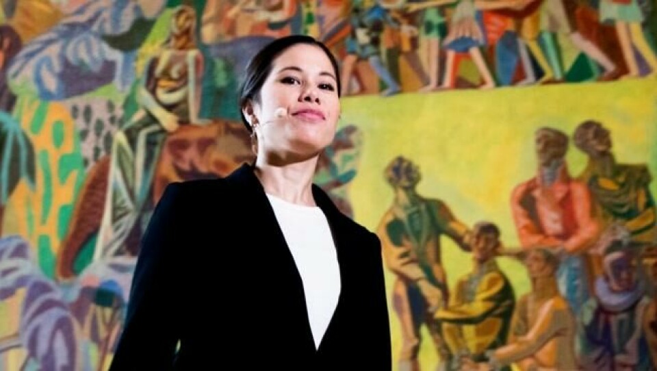 Byråd for miljø og samferdsel, Lan Marie Berg, er i foreldrepermisjon, men deltok på Oslo MDGs årsmøte i helgen. Byråd for miljø og samferdsel, Lan Marie Berg, er i foreldrepermisjon, men deltok på Oslo MDGs årsmøte i helgen. Foto: Berit Roald / NTB scanpix