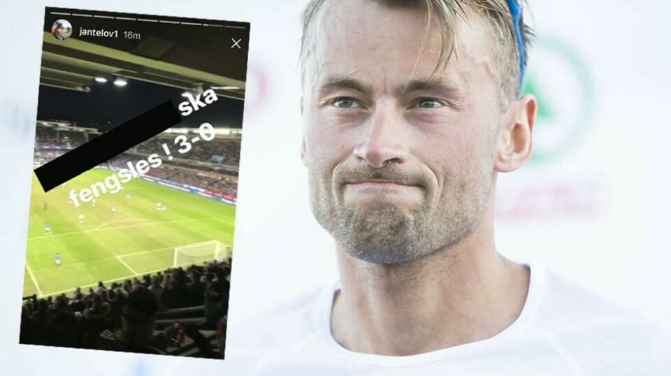 Dette bilde la Petter Northug ut på Instagram søndag kveld.