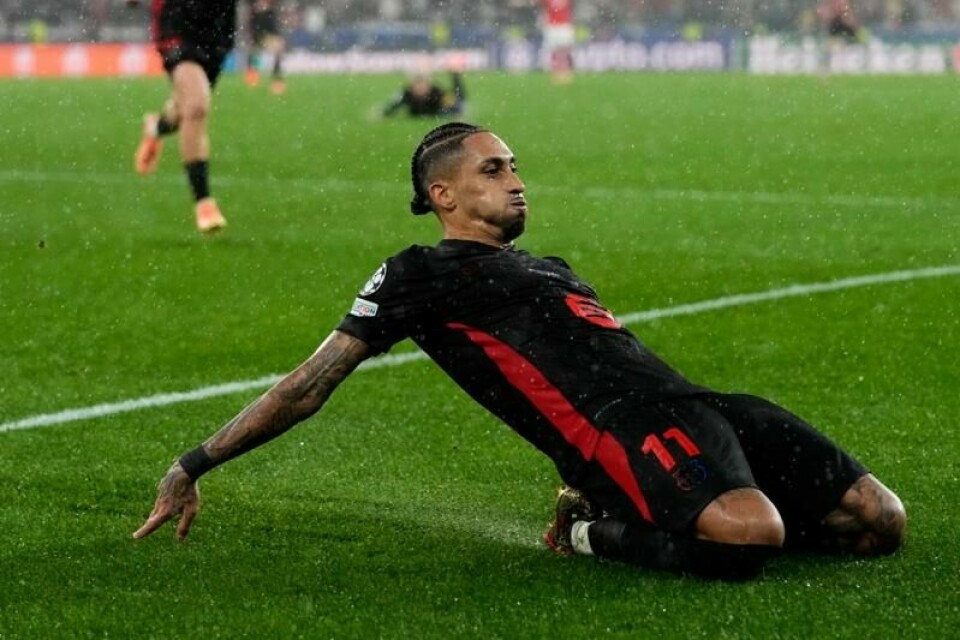 Barcelonas Raphinha avgjorde for Barcelona tirsdag.