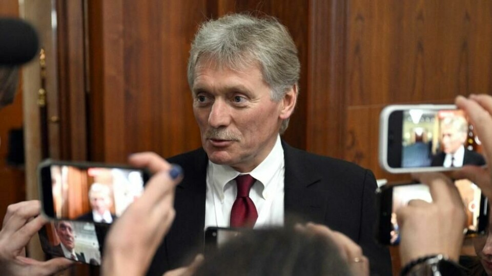 Kreml-talsperson Dmitrij Peskov avviser Donald Trumps påstand. Kreml-talsperson Dmitrij Peskov avviser Donald Trumps påstand. Foto: Pavel Bednyakov / Pool / AFP / NTB