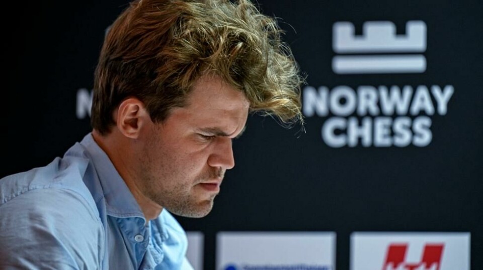 Magnus Carlsen under Norway Chess tidligere i år. Foto: Carina Johansen / NTB