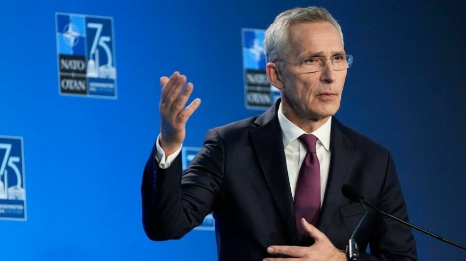 Nato-sjef Jens Stoltenberg. Foto: Stephanie Scarbrough / AP / NTB