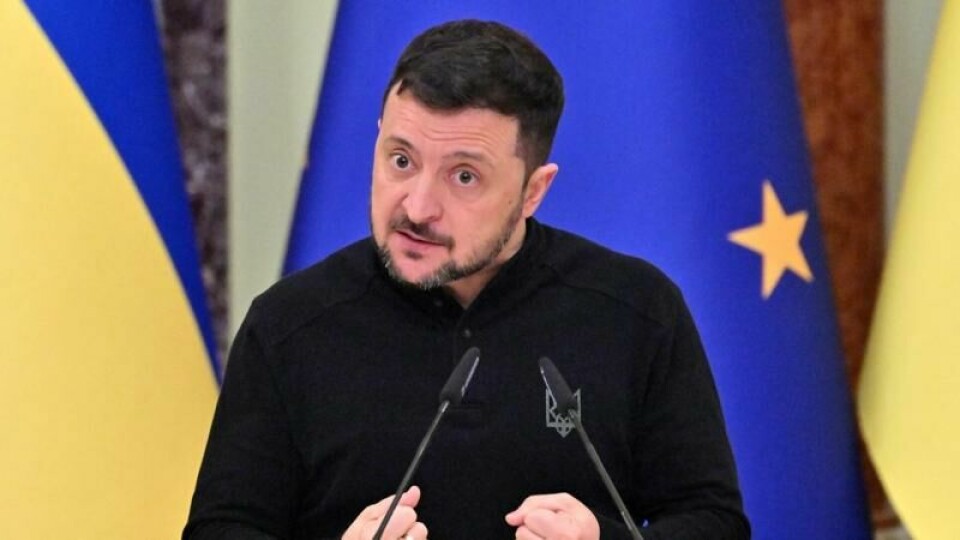 Ukrainas president Volodymyr Zelenskyj ber Nord-Korea tilrettelegge for utveksling av krigsfanger. Foto: Sergei SUPINSKY / AFP