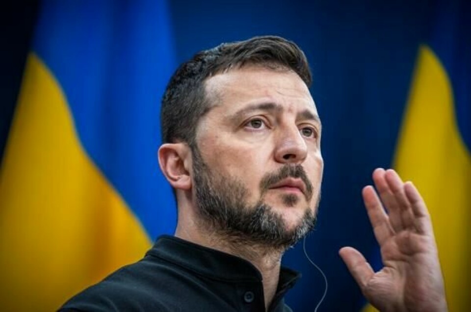 Ukrainas president Volodymyr Zelenskyj.
