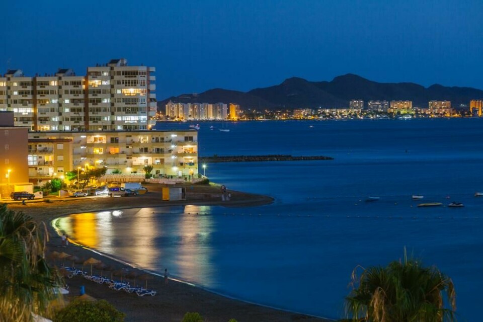 La Manga på kveldstid. La Manga på kveldstid. Foto: COLOURBOX