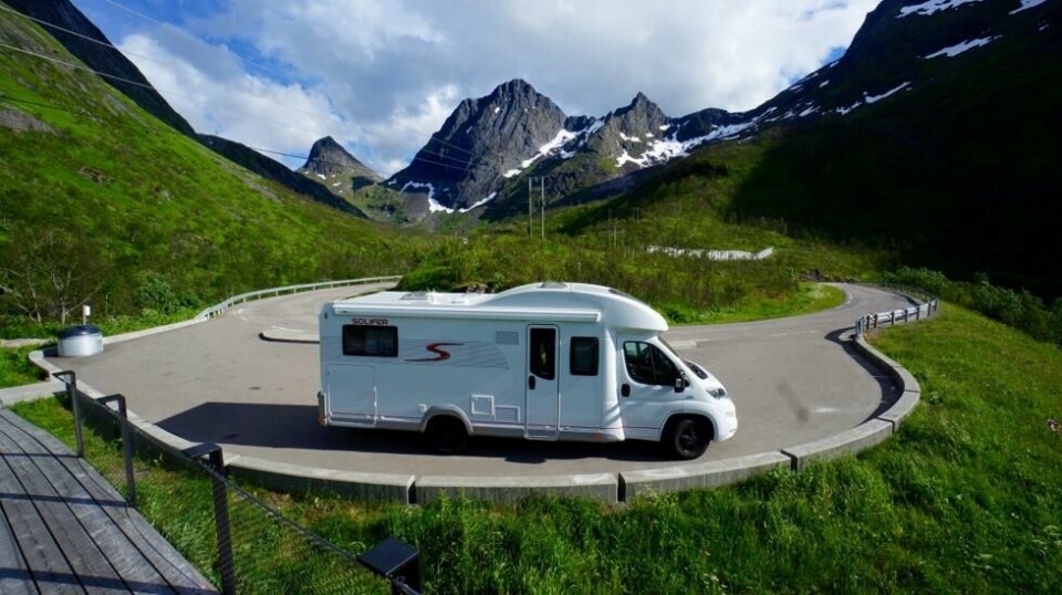 Stadig flere nordmenn skaffer seg bobil og campingvogn.