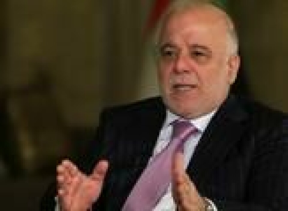 Iraks statsminister Haider al-Abadi erklærte i går seier mot IS. Iraks statsminister Haider al-Abadi erklærte i går seier mot IS. Foto: Khalid Mohammed / AP / NTB Scanpix