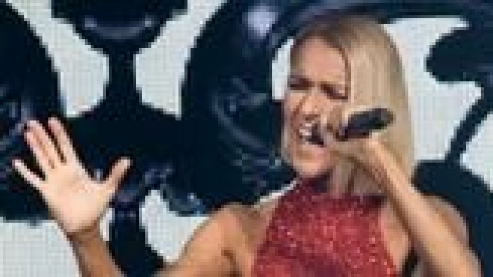 Celine Dion under konserten 19. september i fjor. Celine Dion under konserten 19. september i fjor. Foto: Alice Chiche / AFP / NTB scanpix