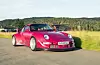 Bilen bygger på en 1994-modell Porsche 911 Carrera 2, som Mikkel kjøpte hjemme i Norge. Foto: Håkon Sataøen