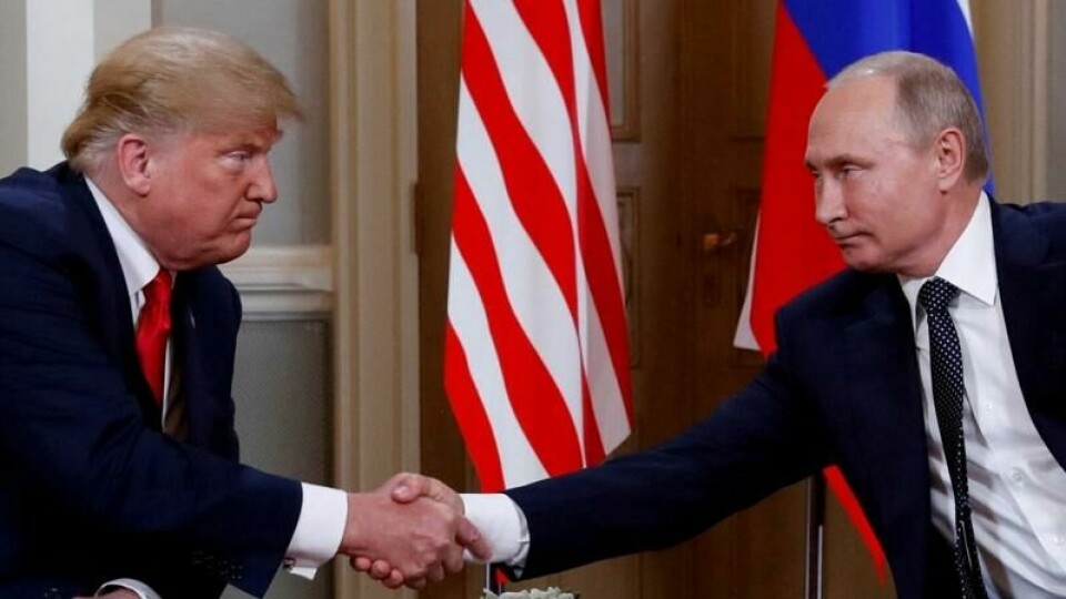 Donald Trump og Vladimir Putin under et tidligere møte. Donald Trump og Vladimir Putin under et tidligere møte. Foto: Reuters / NTB
