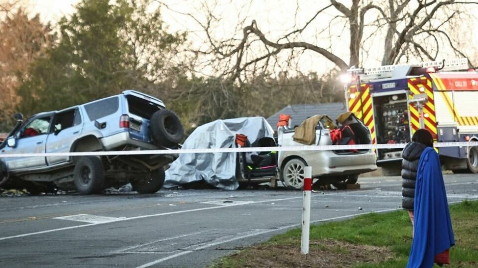 Tre sørkoreanske skiløpere døde i alvorlig bilulykke. Foto: Aiman Amerul Muner/Timaru Herald/Stuff via AP / NTB
