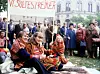 68er-opprøret forplantet seg gjennom det neste tiåret. Her fra Oslo 1979: Demonstrasjonen mot utbygging av Samer fra Masi har slått leir og sultestreiker utenfor Stortinget i protest mot utbyggingsplanene for Alta-Kautokeino-vassdraget. Foto Erik Thorberg / NTB / SCANPIX