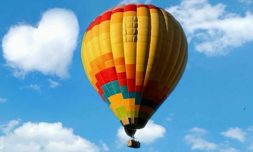 I Magical Adventure Balloon Rides' luftballong kan par bli med i «Mile high»-klubben.