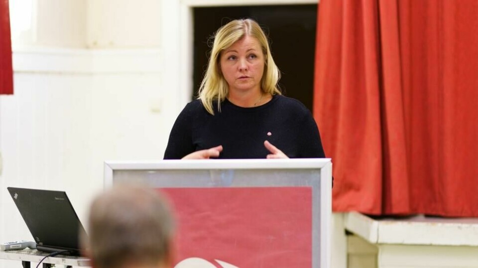 NEKTER FOR SNUOPERASJON: Arbeiderpartiets partisekretær Kjersti Stenseng.