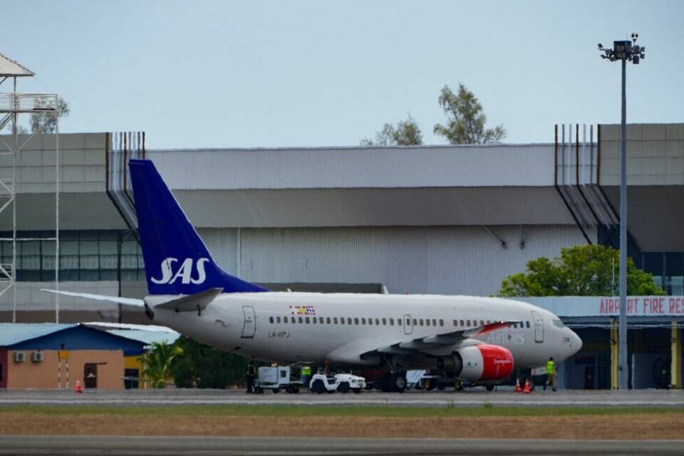 SAS' medisinske evakueringsfly har landet i Langkawi i Malaysia hvor kongen er innlagt på sykehus med en infeksjon. Flyet skal etter all sannsynlighet frakte kong Harald tilbake til Norge. SAS' medisinske evakueringsfly har landet i Langkawi i Malaysia hvor kongen er innlagt på sykehus med en infeksjon. Flyet skal etter all sannsynlighet frakte kong Harald tilbake til Norge. Foto: Vincent Thian / AP / NTB