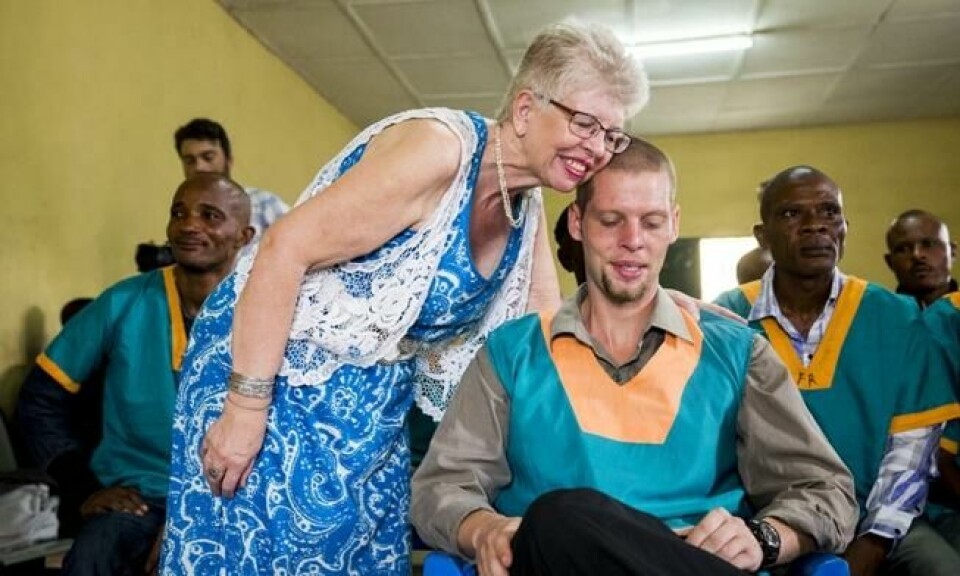 MOR: Joshua French og moren Kari Hilde French i rettssalen i 2014, der Joshua sto tiltalt for drapet på kameraten Tjostolv Moland. Foto: NTB scanpix MOR: Joshua French og moren Kari Hilde French i rettssalen i 2014, der Joshua sto tiltalt for drapet på kameraten Tjostolv Moland. Foto: NTB scanpix